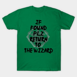 Please return to the wizard T-Shirt